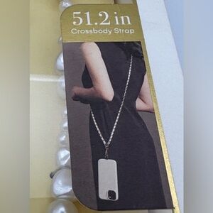 ARTIKL Universal Pearl Crossbody Phone Strap